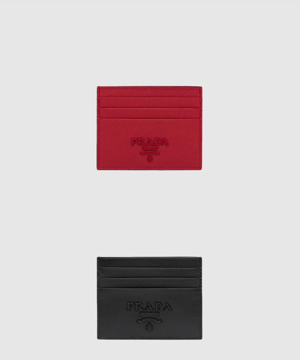 [PRADA-프라다]모노크롬 카드지갑 1MC025