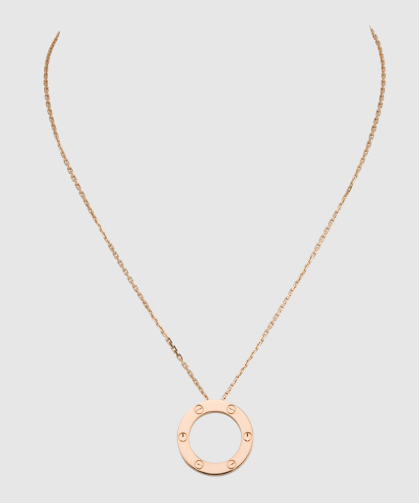 [CARTIER-까르띠에]러브 목걸이 B7014400