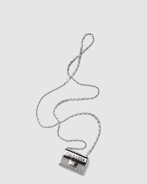 [CHANEL-샤넬]롱 네크리스 미니백 AB7861