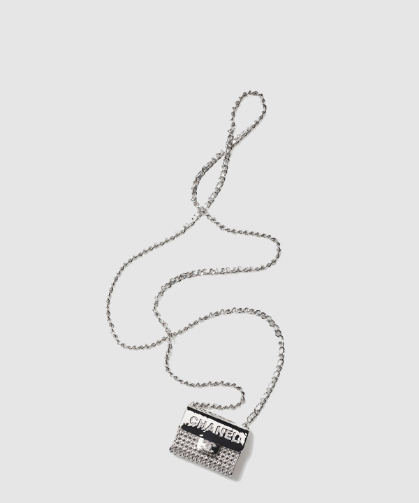 [CHANEL-샤넬]롱 네크리스 미니백 AB7861