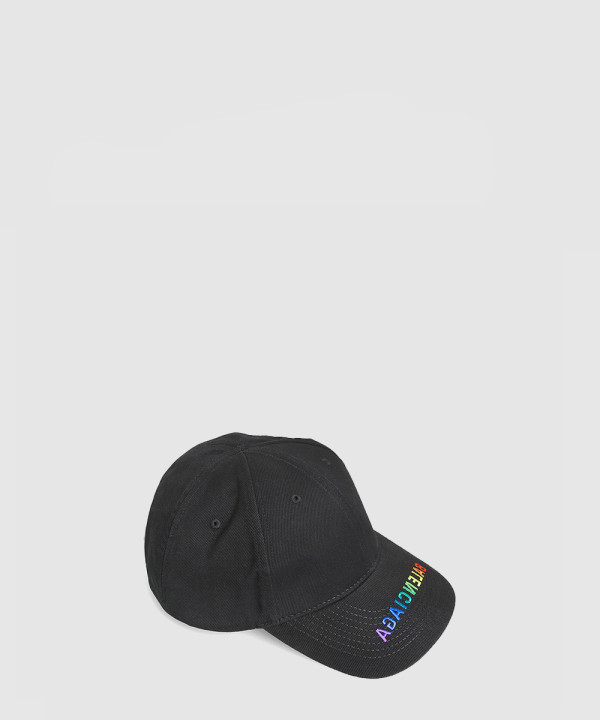 [BALENCIAGA-발렌시아가]레인보우 로고 베이스볼 캡 564206