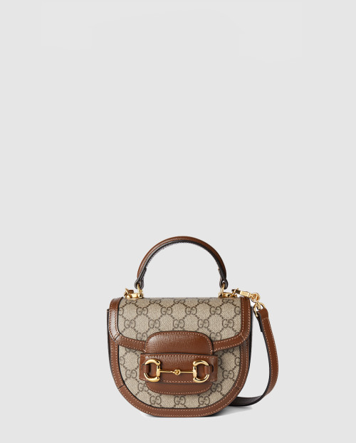 [GUCCI-구찌]홀스빗 1955 미니 탑 핸들백 781387