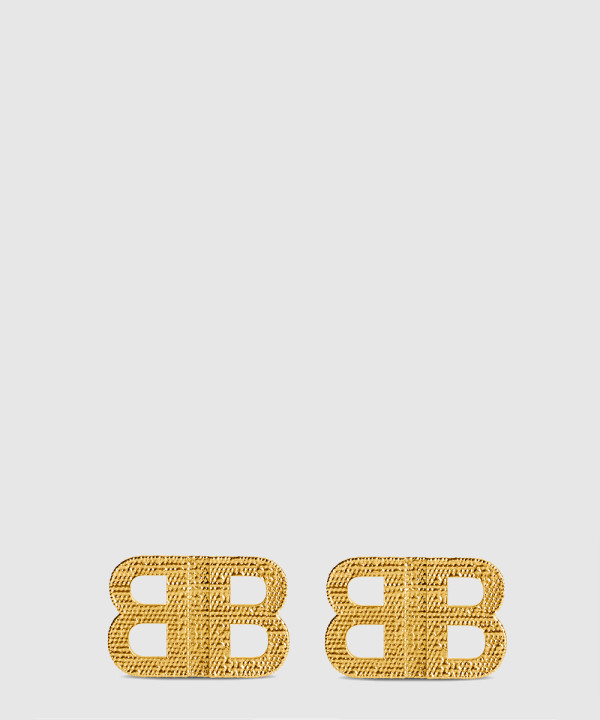 [BALENCIAGA-발렌시아가]BB 2.0 XS 텍스처드 귀걸이 782982