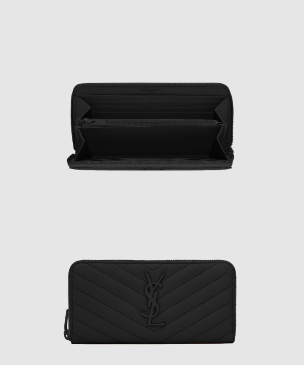 [SAINT LAURENT-생로랑]모노그램 지퍼월렛 358094