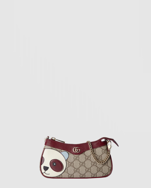 [GUCCI-구찌]팬더 디테일이 돋보이는 GG 미니백 818763