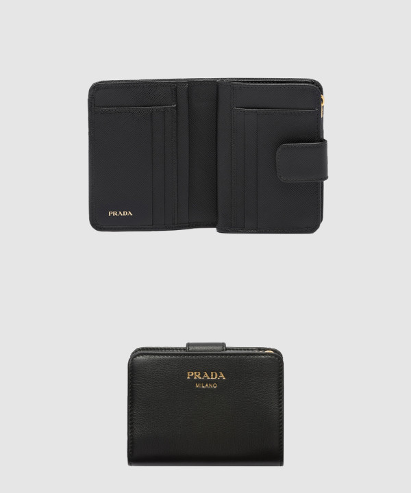 [PRADA-프라다]지퍼 반지갑 1ML018