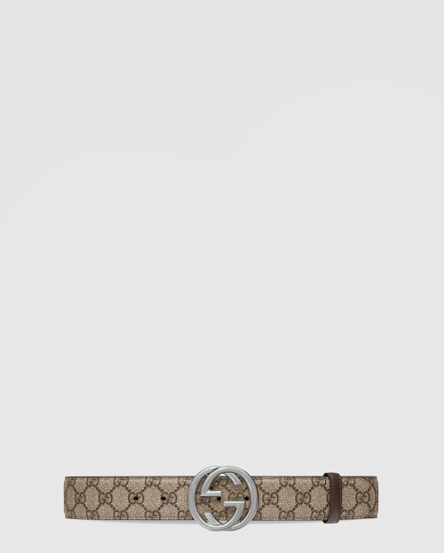 [GUCCI-구찌]인터로킹 G 버클 벨트 774153