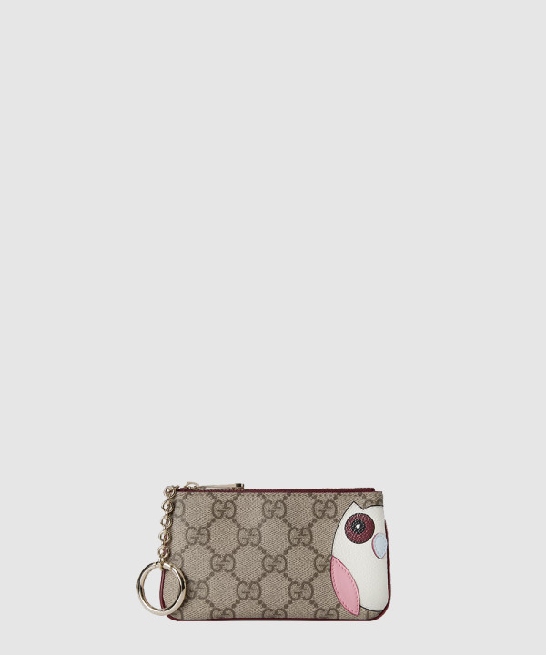 [GUCCI-구찌]부엉이 디테일의 GG 키 케이스 818768