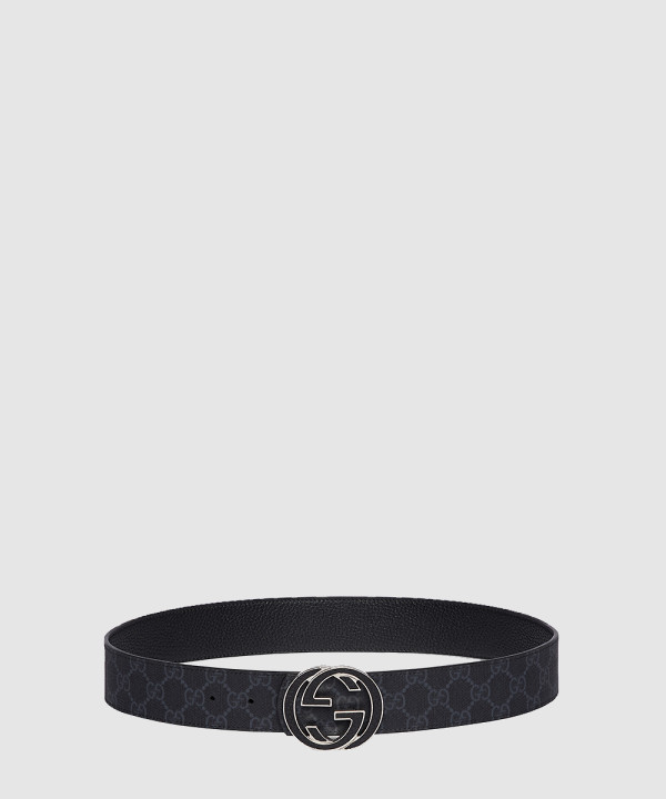 [GUCCI-구찌]인터로킹 G 버클 리버서블 벨트 812273