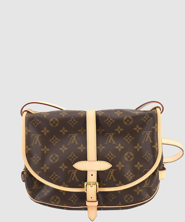 [LOUIS VUITTON-루이비통]캔버스 가죽 숄더백 M42256