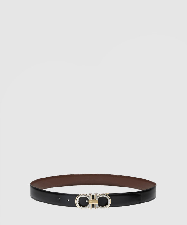 [FERRAGAMO-페레가모]가역적이고 조절 가능한 간시니 벨트 67A254