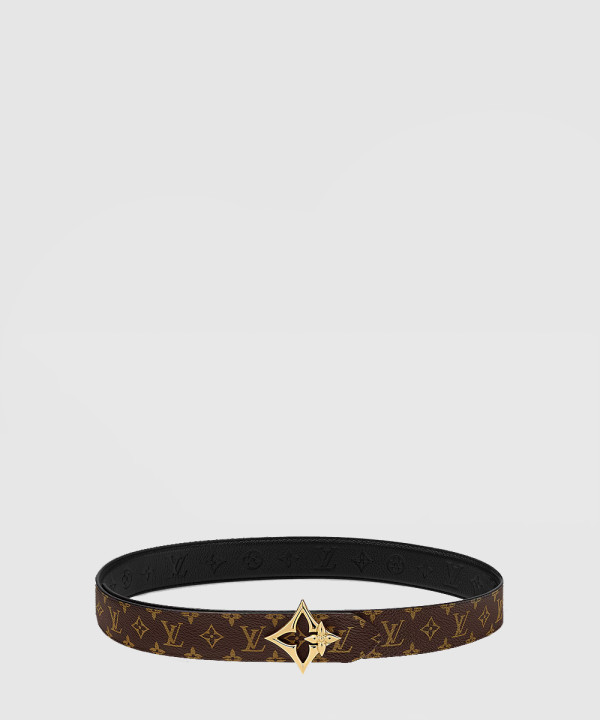 [LOUIS VUITTON-루이비통]플라워그램  리버서블 벨트 M8373U