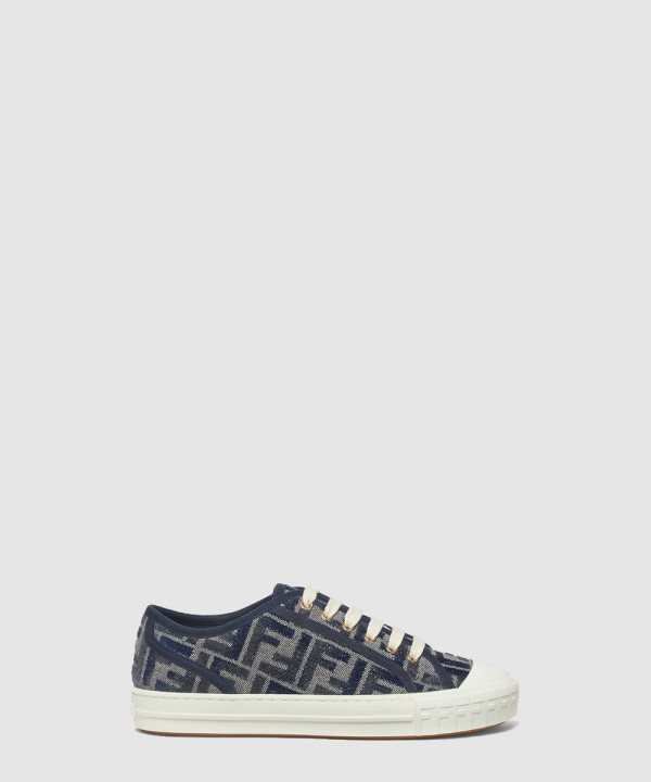 [FENDI-펜디]멀티 컬러 캔버스 로우탑 8E8325