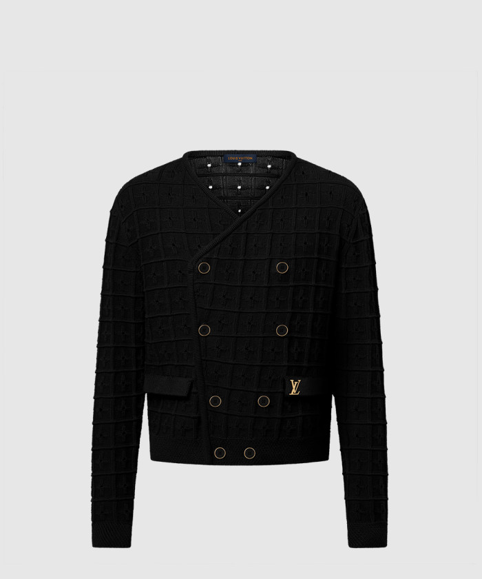 레플리카|이미테이션 louis-vuitton-루이비통더블-브레스티드-니트-재킷-1ahvnk