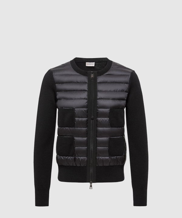 [MONCLER-몽클레어]패딩 울 집업 카디건