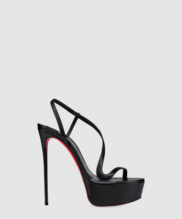[LOUBOUTIN-루부탱]150 힐 가죽 샌들 1250721