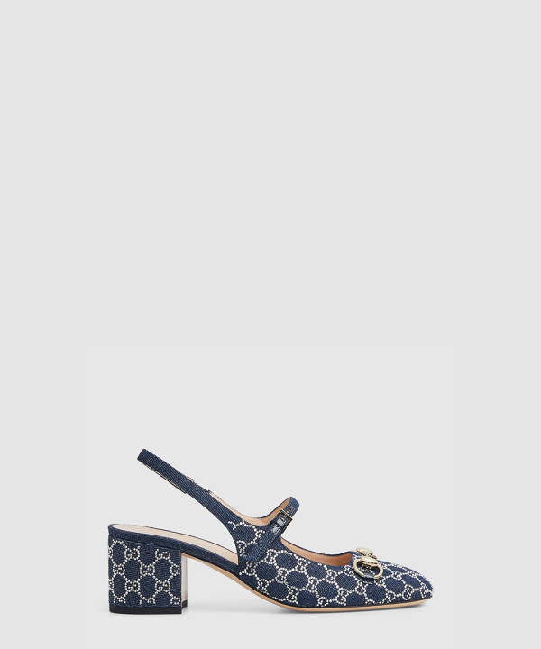 [GUCCI-구찌]GG 크리스털 홀스빗 펌프스 837224