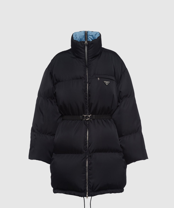 [PRADA-프라다]Re Nylon 개버딘 후드 다운 재킷 29Z408
