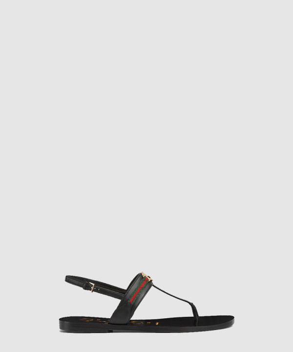 [GUCCI-구찌]인터로킹 G 웹 샌들 782420