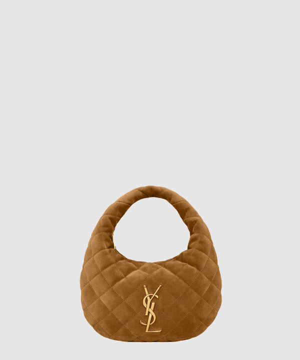 [SAINT LAURENT-생로랑]퀼팅 스웨이드 소재 ICARINO 851689