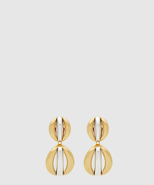 [SAINT LAURENT-생로랑]메탈 소재의 CASSANDRE 듀오 링 크 774623
