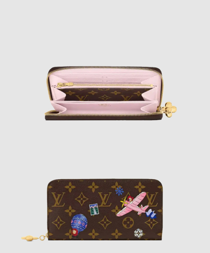 레플리카|이미테이션 louis-vuitton-루이비통-지피-비비안-모노그램-지퍼-장지갑-m26256