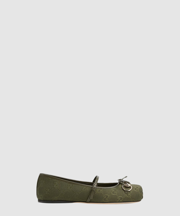 [GUCCI-구찌]홀스빗 플랫 슈즈 814321
